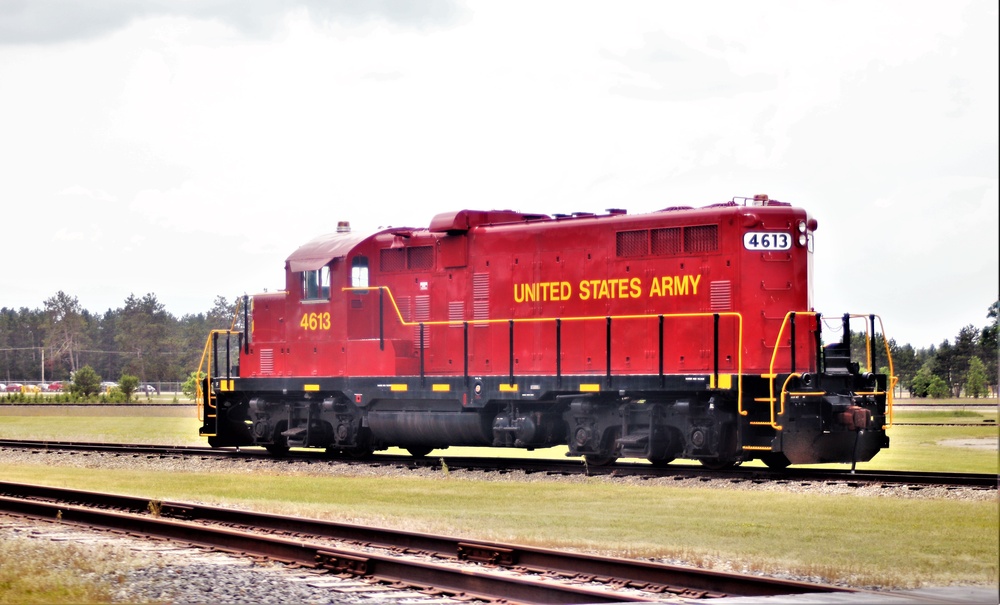 Locomotive at Fort McCoy