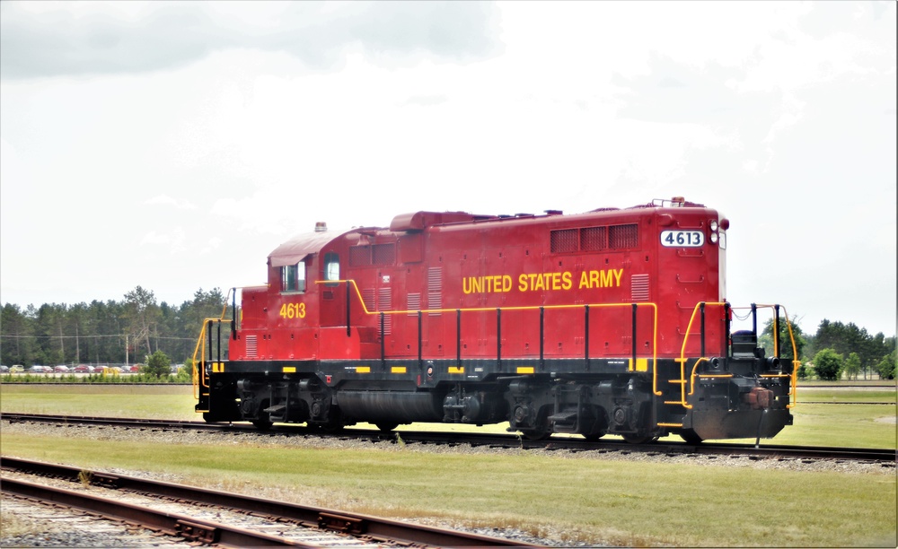 Locomotive at Fort McCoy