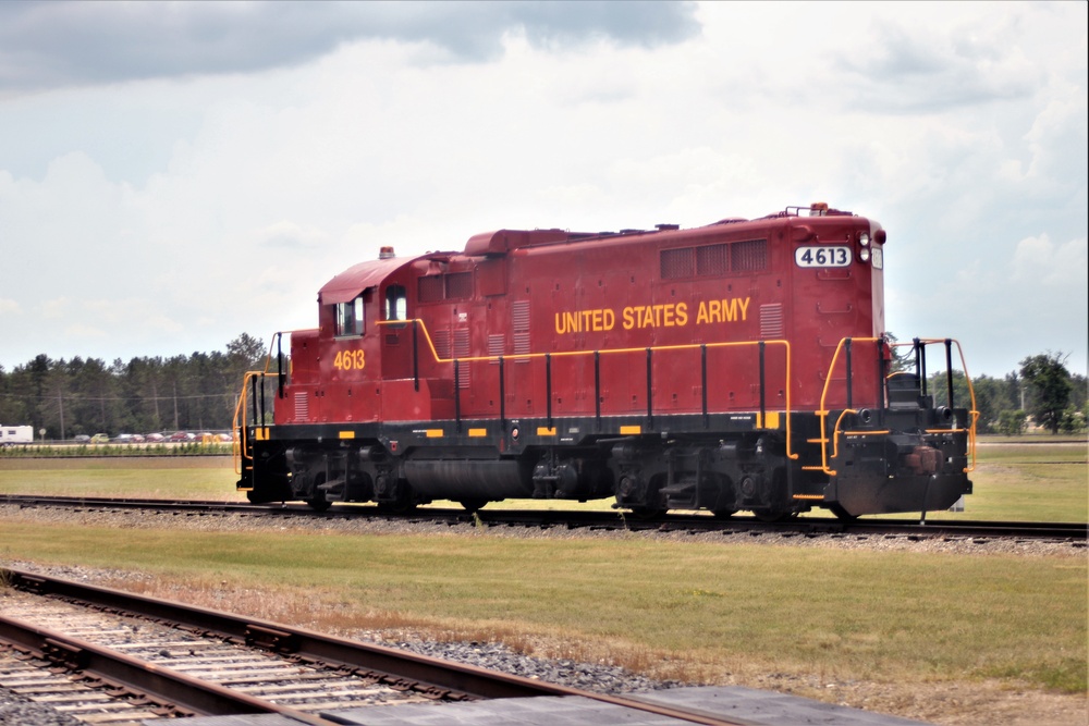 Locomotive at Fort McCoy