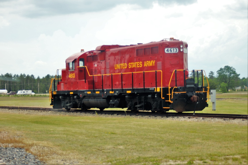 Locomotive at Fort McCoy