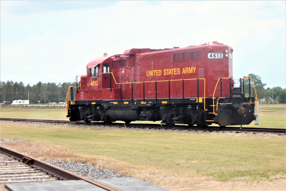 Locomotive at Fort McCoy