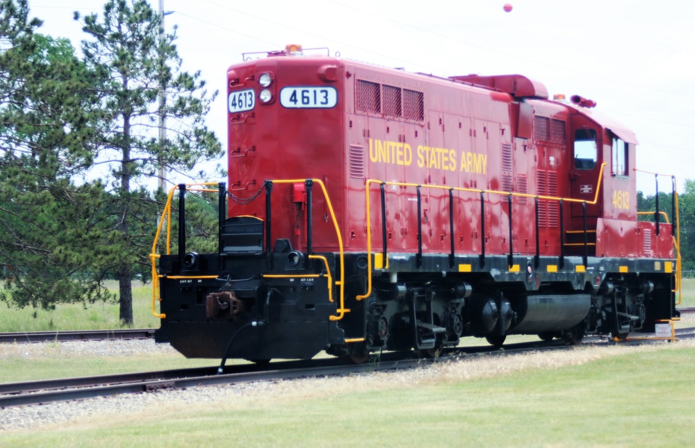 Locomotive at Fort McCoy