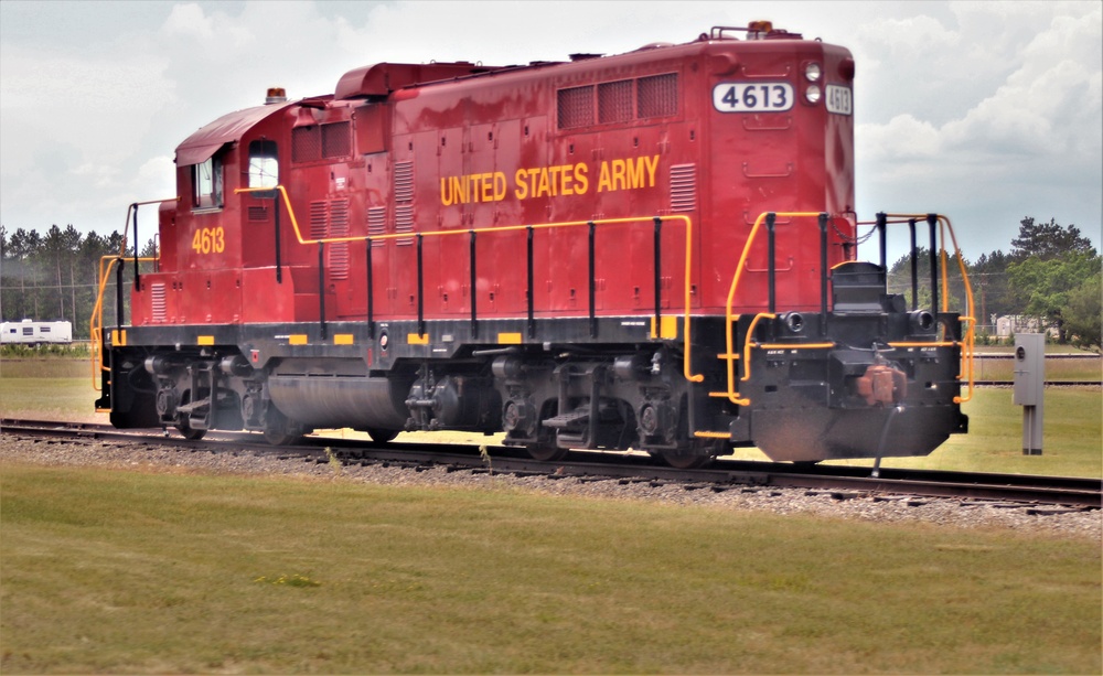 Locomotive at Fort McCoy