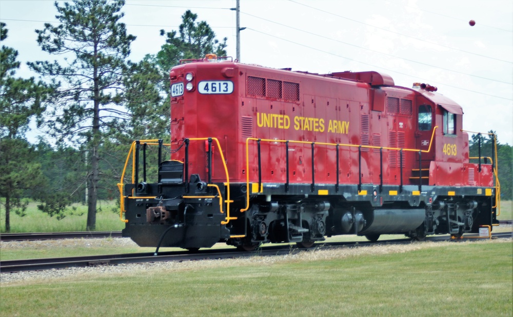 Locomotive at Fort McCoy