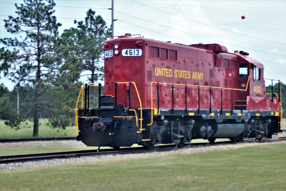 Locomotive at Fort McCoy