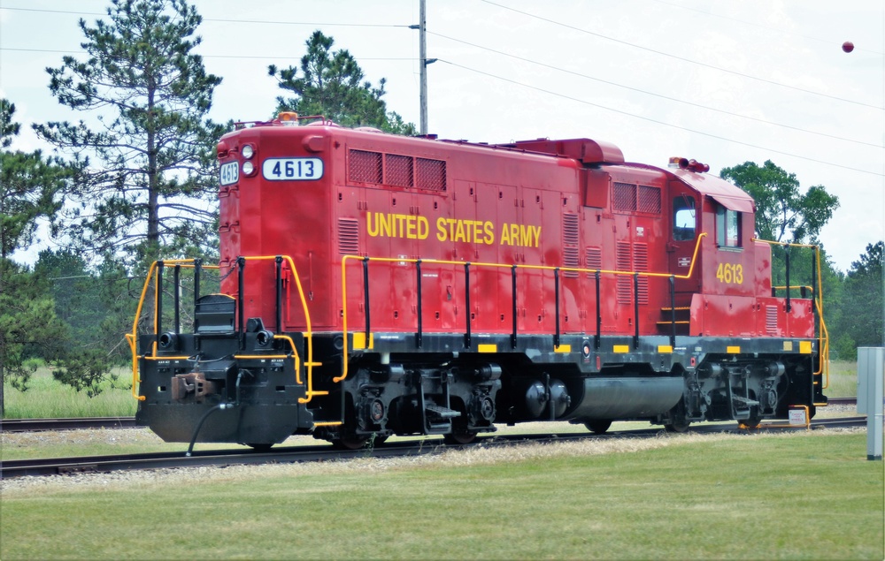 Locomotive at Fort McCoy