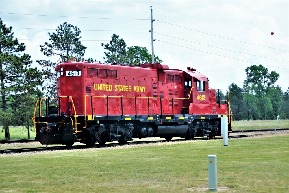 Locomotive at Fort McCoy