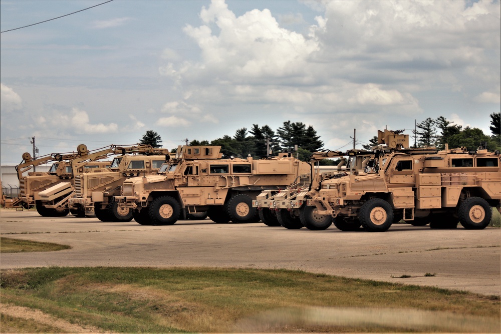 June 2021 training operations at Fort McCoy