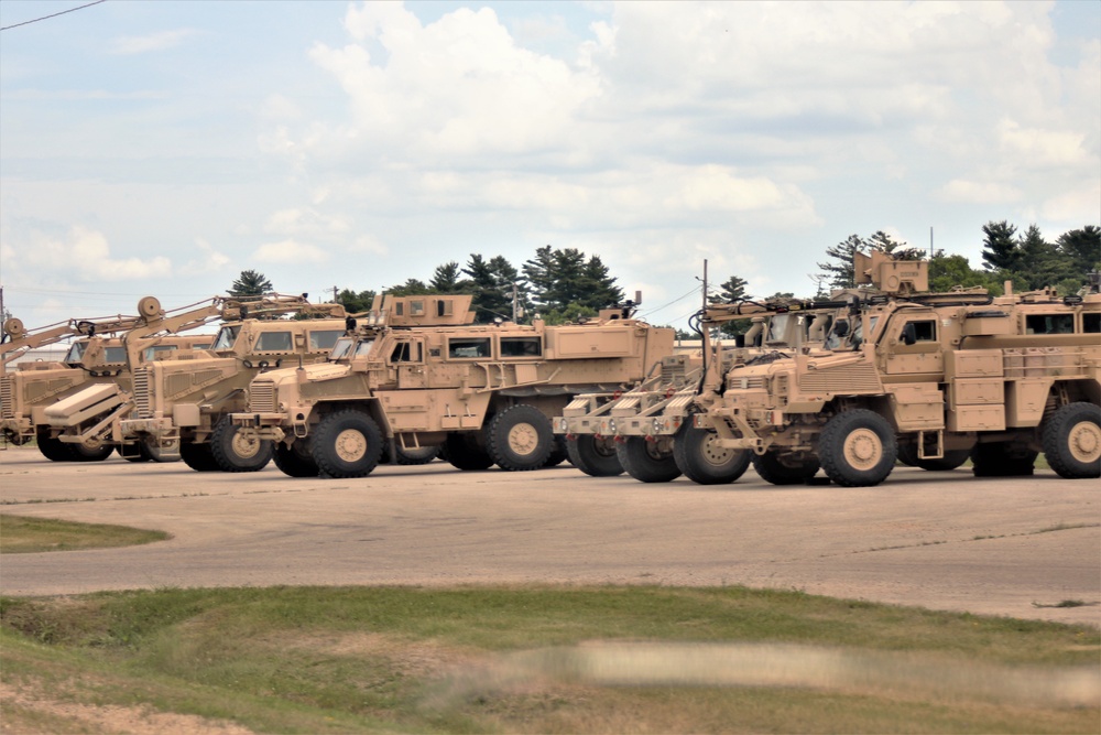 June 2021 training operations at Fort McCoy