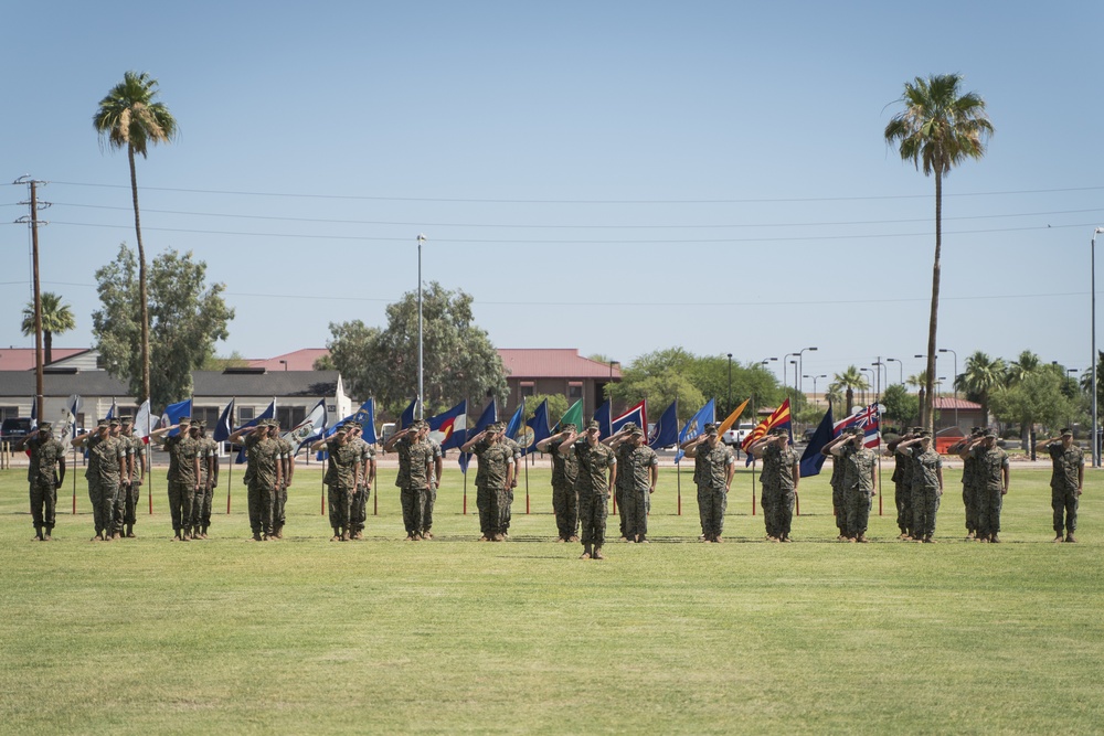 MWSS 371 Change of Command