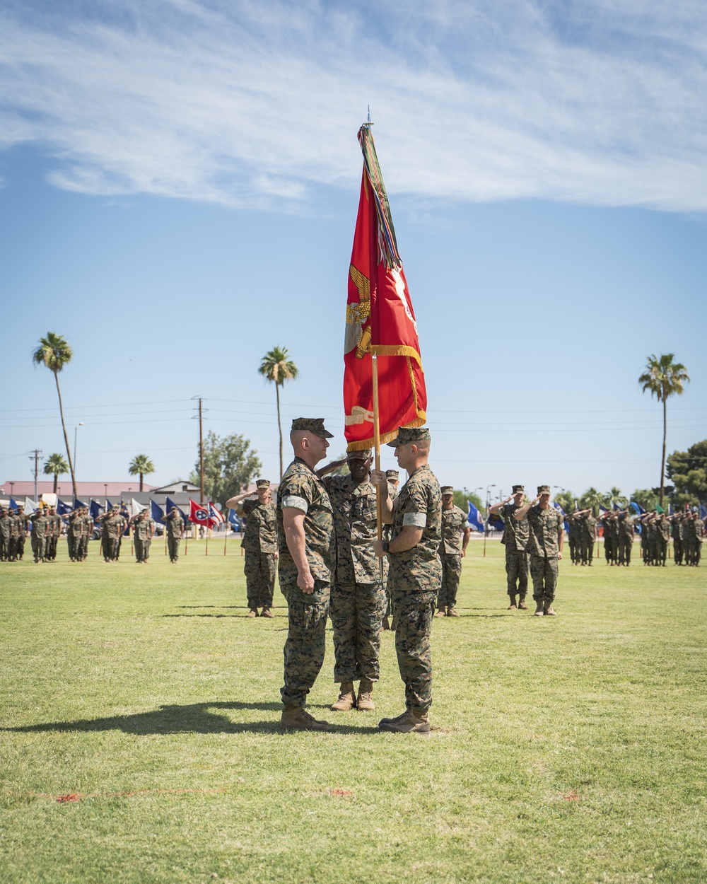 MWSS 371 Change of Command