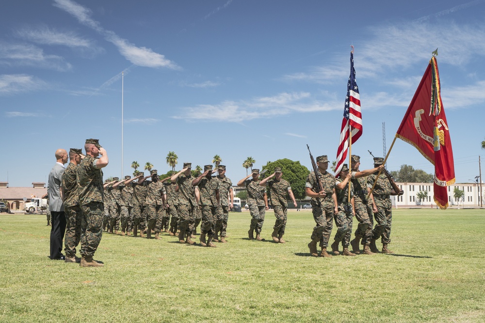 MWSS 371 Change of Command