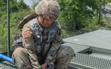 973rd Quartermaster Company Purifies Water For Soldiers Training At Fort McCoy