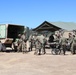 Field Ambulance delivering simulated patients during Global Medic