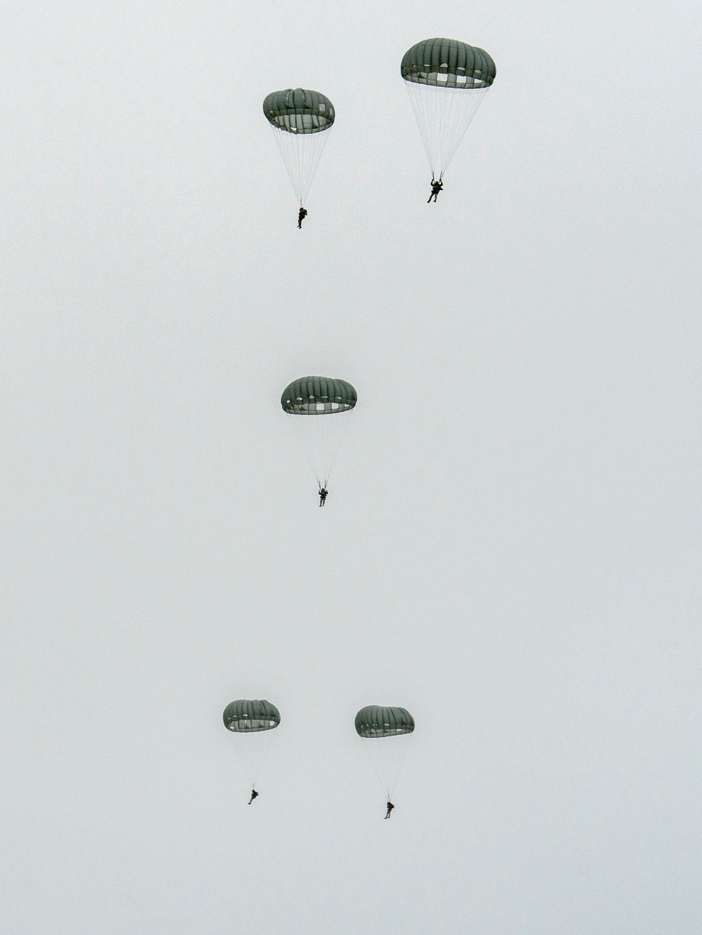 Soliders and Airmen Conduct Airborne Operations