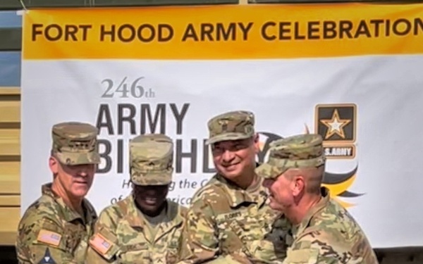 III Corps and Fort Hood celebrate Army's 246th Birthday