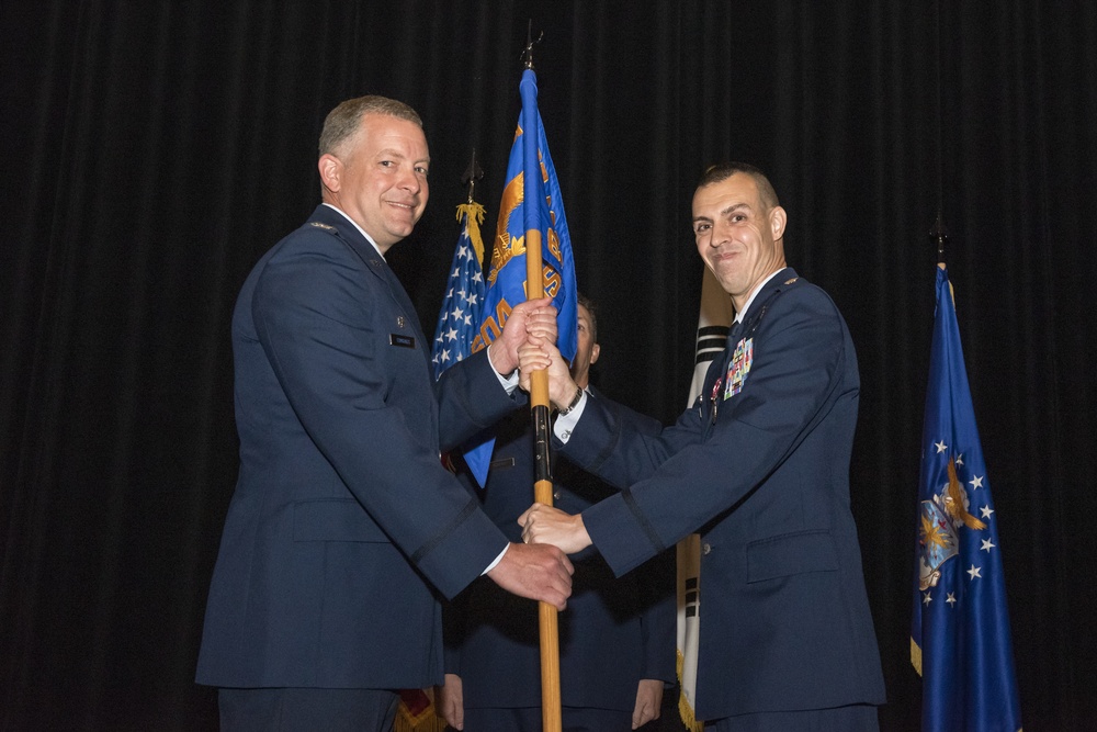 604th ASOS change of command