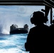 Japanese LCACs do training on USS Germantown