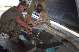 Water Wonder: 776th EABS install new facilities at Camp Simba
