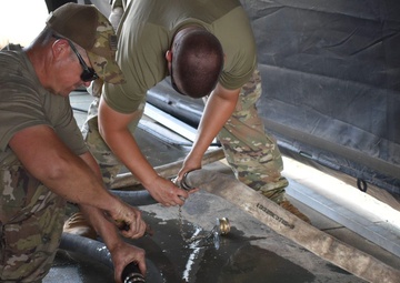 Water Wonder: 776th EABS install new facilities at Camp Simba