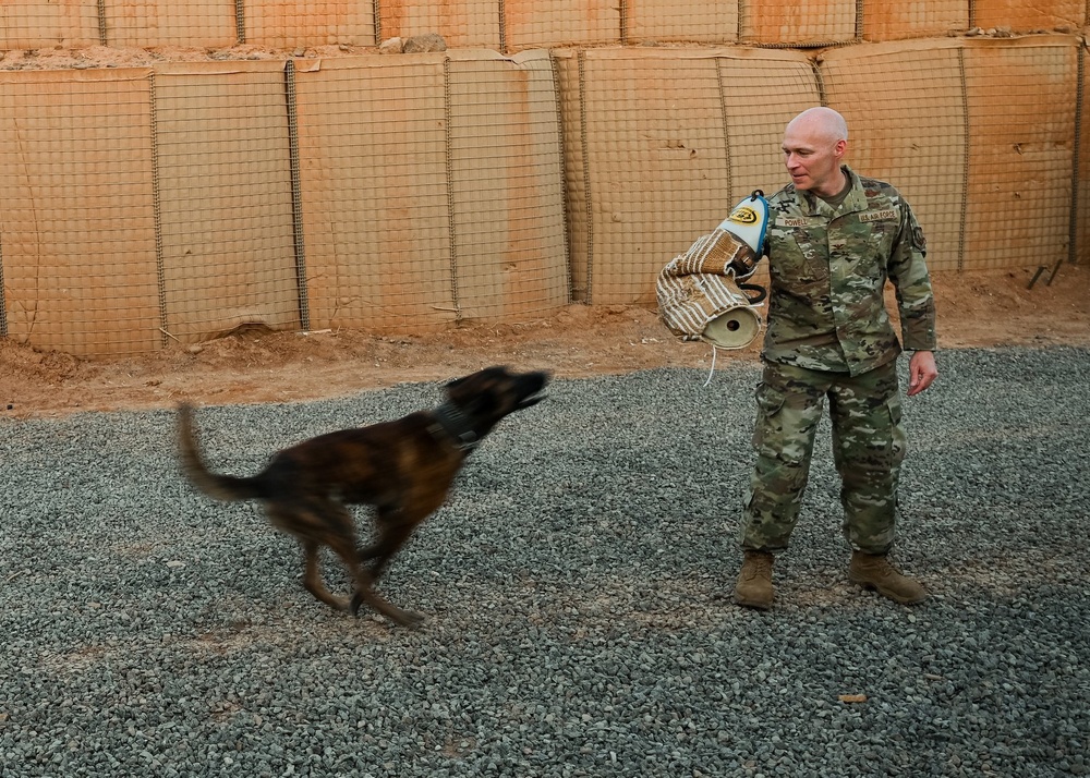 Colonel Powell visits Camp Lemonnier and Chabelley Airfield in Djibouti