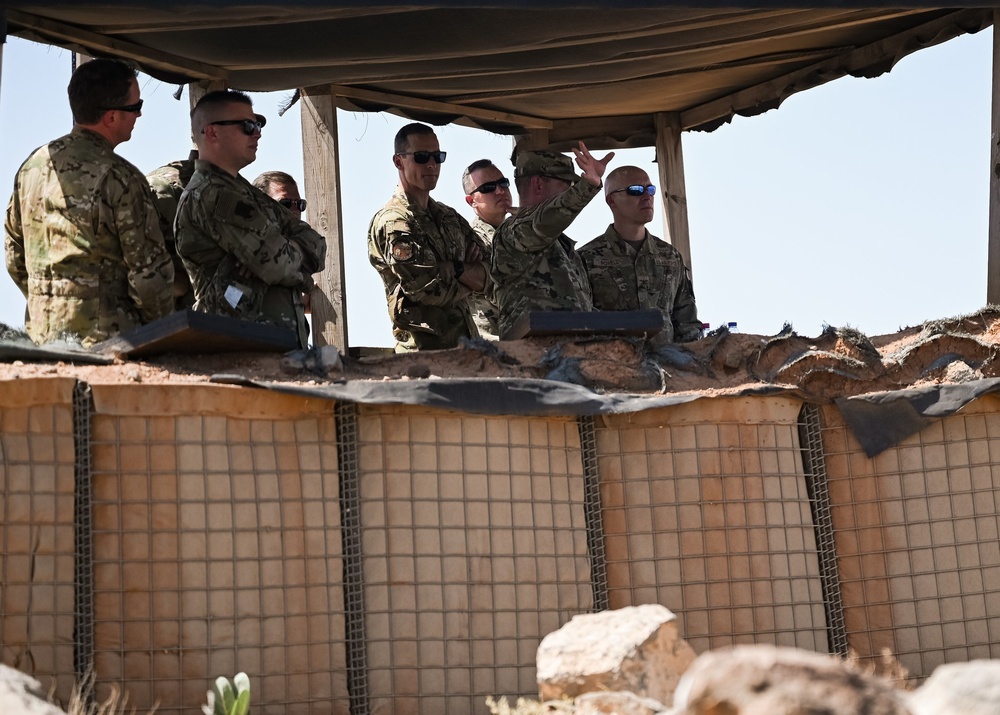 Colonel Powell visits Camp Lemonnier and Chabelley Airfield in Djibouti