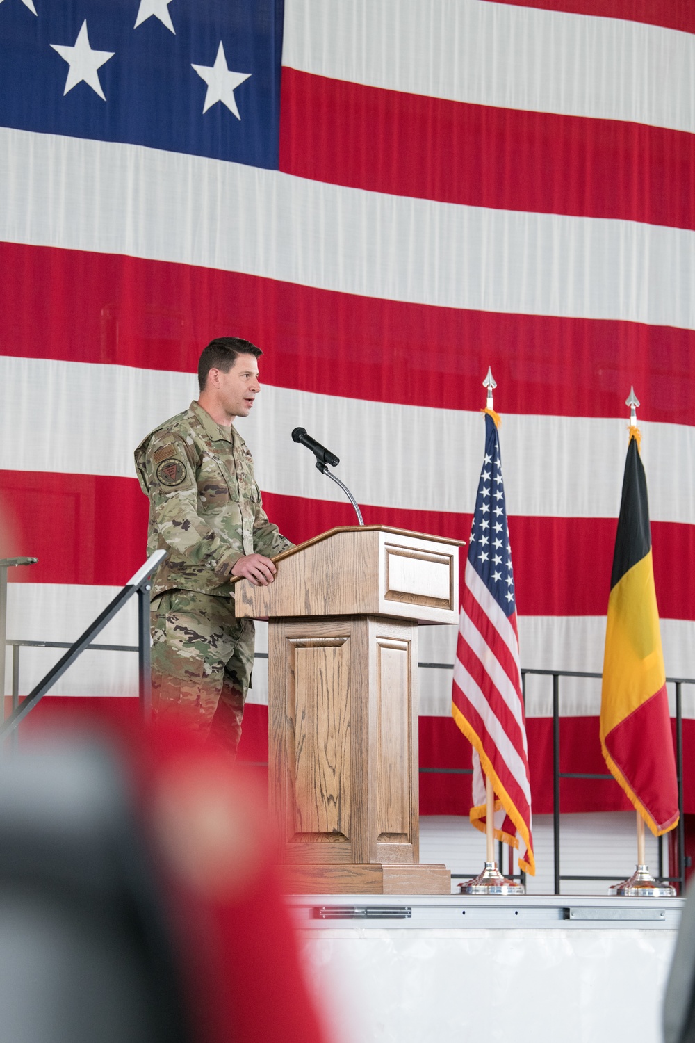 424th Air Base Squadron Change of Command