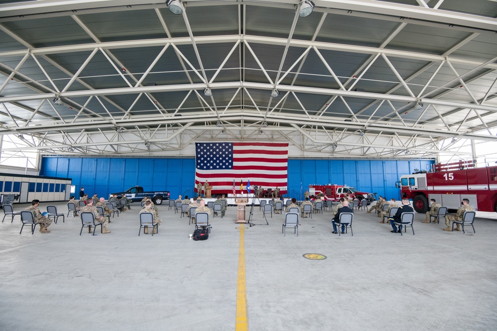 424th Air Base Squadron Change of Command