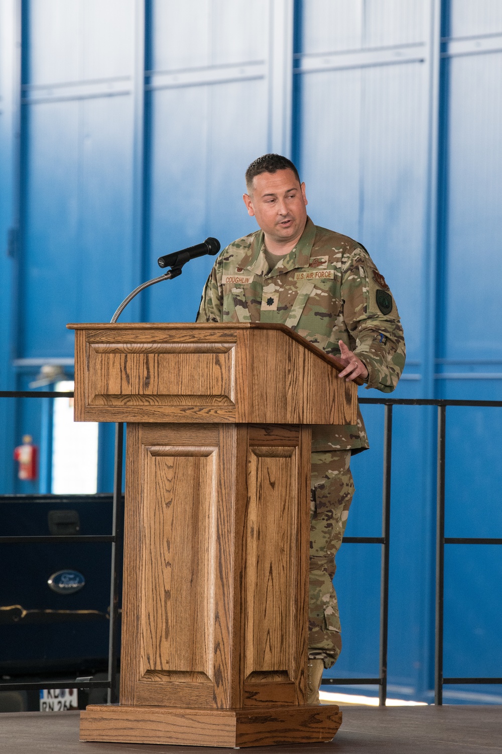 424th Air Base Squadron Change of Command