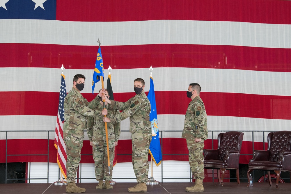 424th Air Base Squadron Change of Command