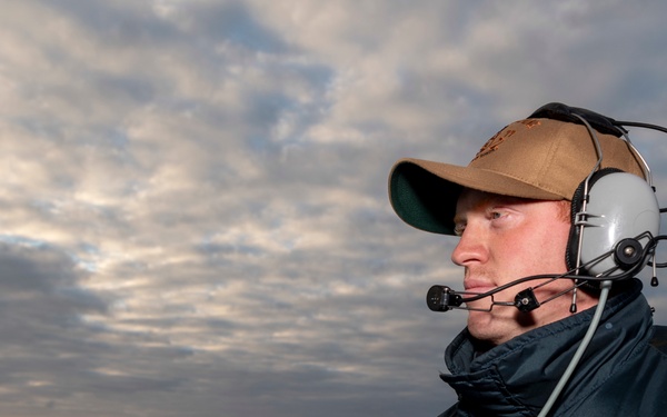 O’kane Sailor stands watch