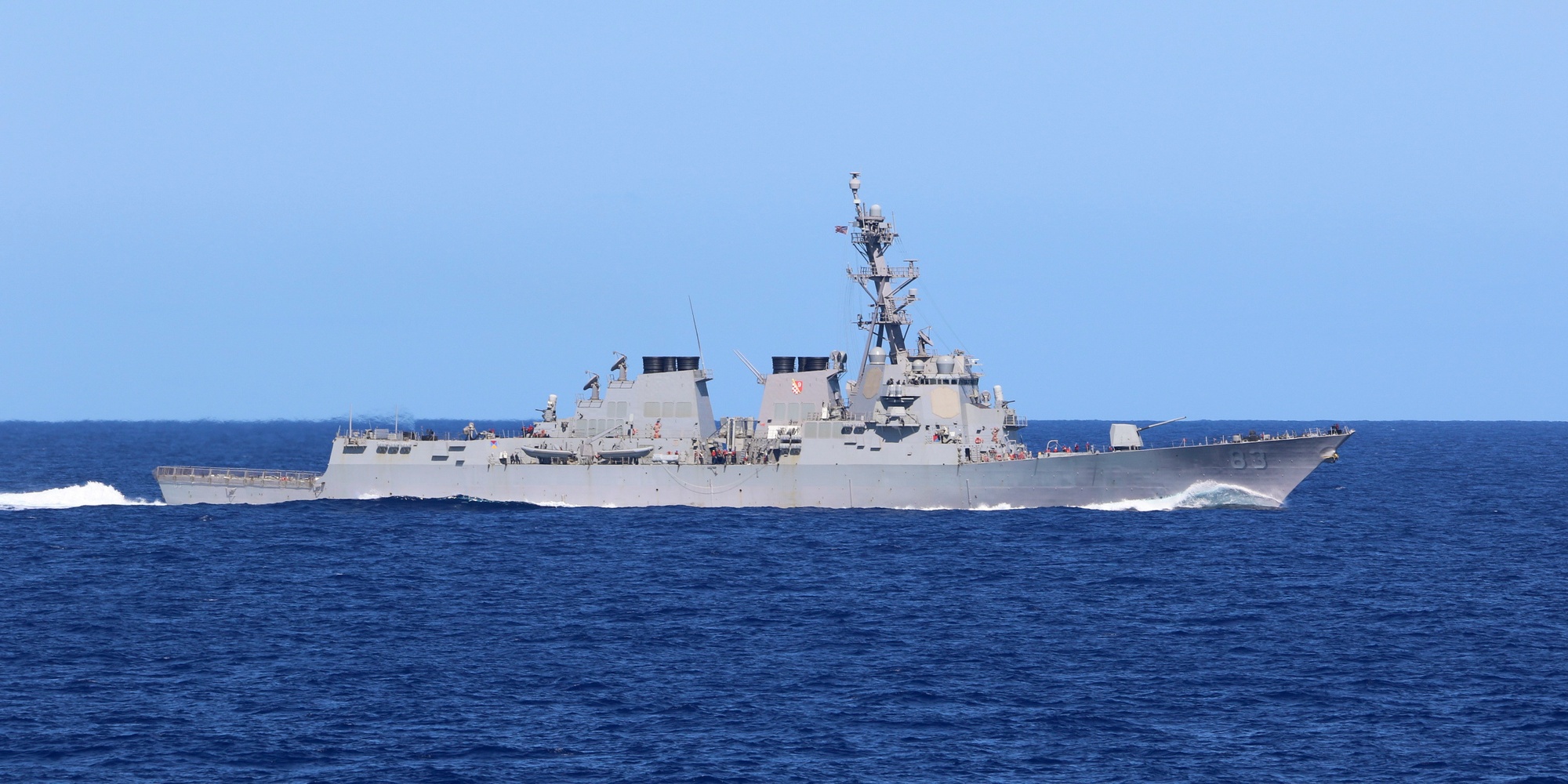 US NAVY キャップ　USS HOWARD DDG-83 米軍 USS Howard (DDG-83) - Wikipedia