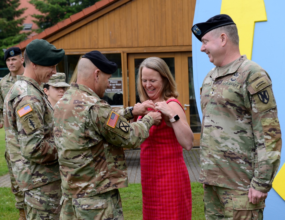 21st Theater Sustainment Command Change of Command Ceremony