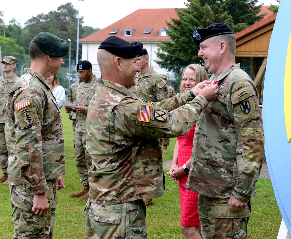 21st Theater Sustainment Command Change of Command Ceremony