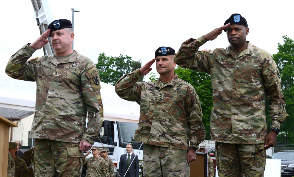 21st Theater Sustainment Command Change of Command Ceremony