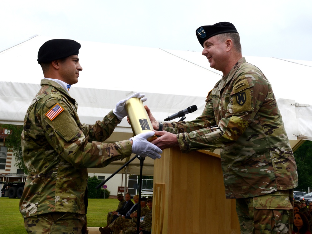 21st Theater Sustainment Command Change of Command Ceremony