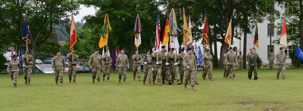 21st Theater Sustainment Command Change of Command Ceremony