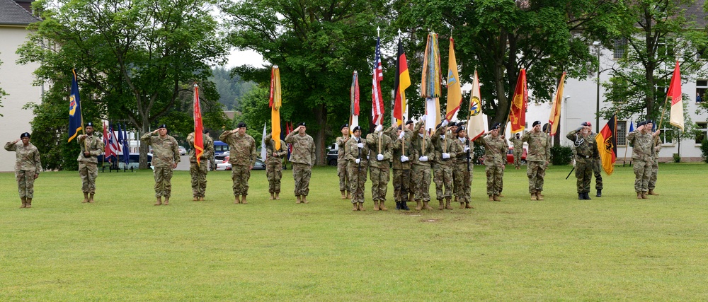 21st Theater Sustainment Command Change of Command Ceremony