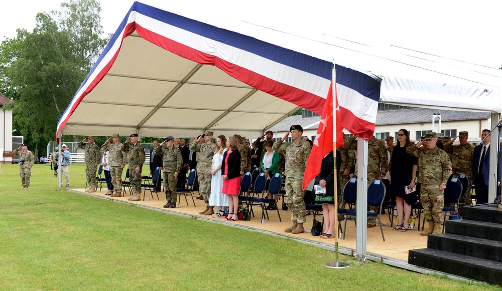 21st Theater Sustainment Command Change of Command Ceremony