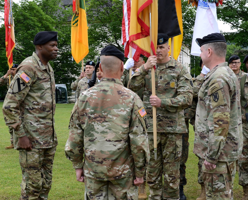 21st Theater Sustainment Command Change of Command Ceremony