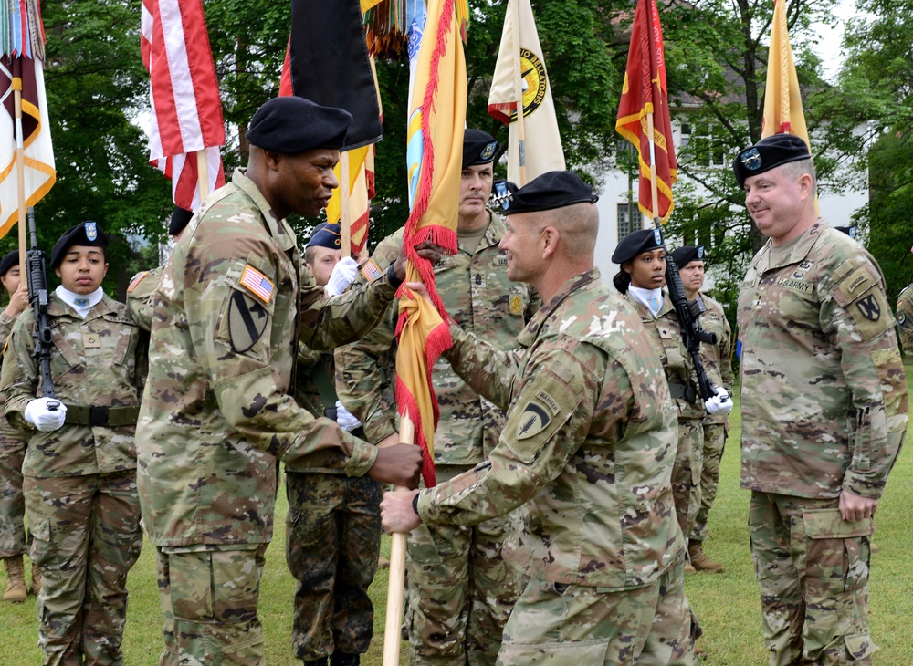 21st Theater Sustainment Command Change of Command Ceremony