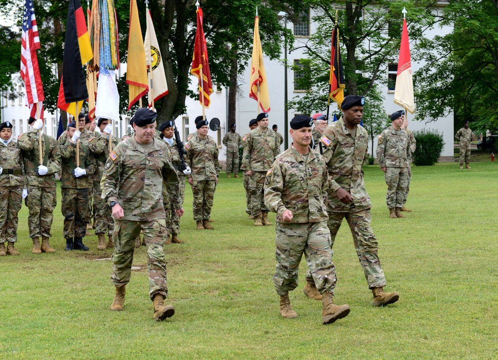 21st Theater Sustainment Command Change of Command Ceremony