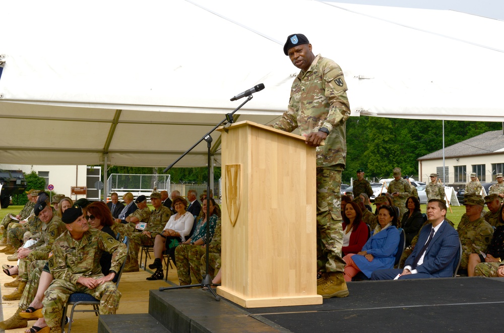 21st Theater Sustainment Command Change of Command Ceremony