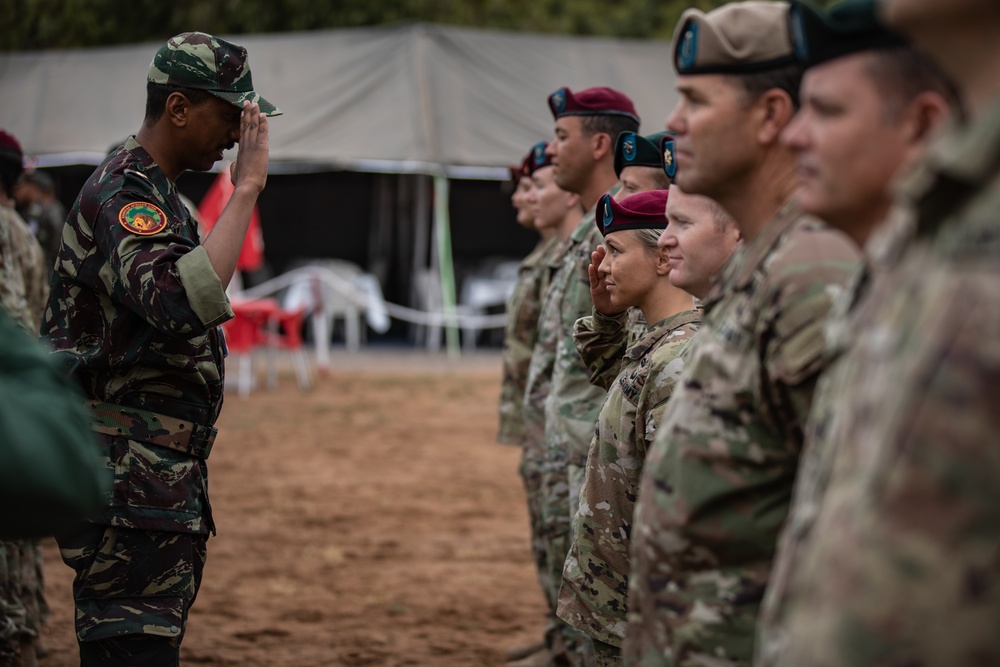 African Lion 2021 - U.S. Airborne Wing Exchange with The Royal Moroccan Army