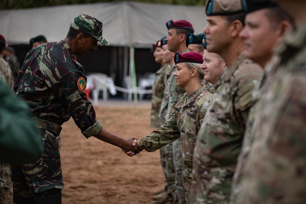 African Lion 2021 - U.S. Airborne Wing Exchange with The Royal Moroccan Army