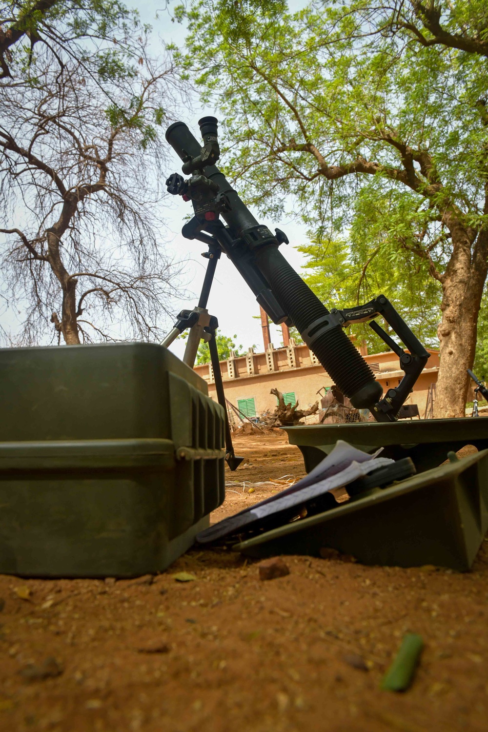 U.S, Niger Forces Conduct Joint Mortar Training Event