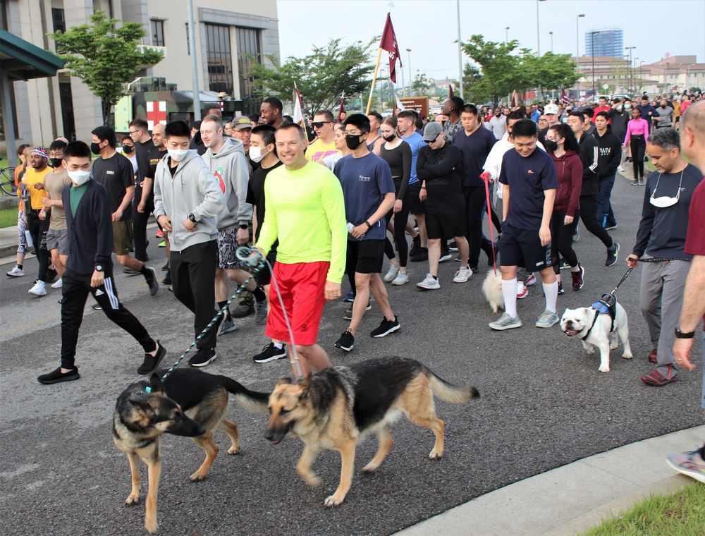 Pacific Medics run/walk Celebrates Army Heritage Month