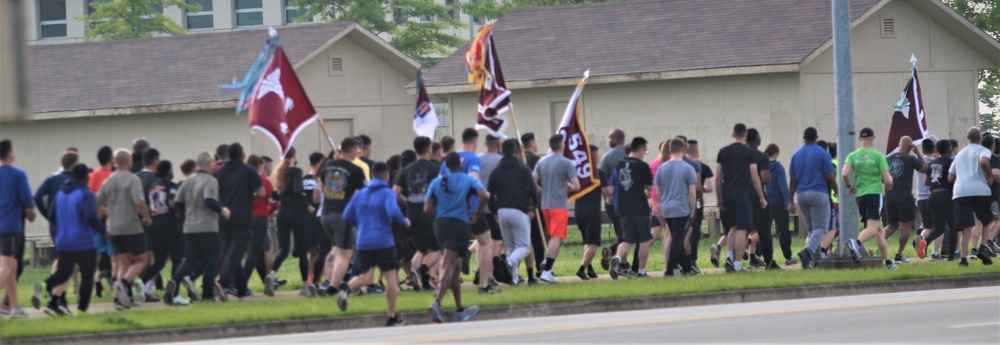 Pacific Medics run/walk Celebrates Army Heritage Month