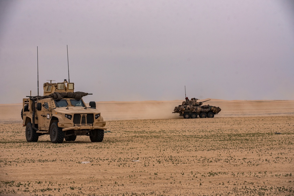 BLT 1/4 Marines, Sailors participate in Battalion assault