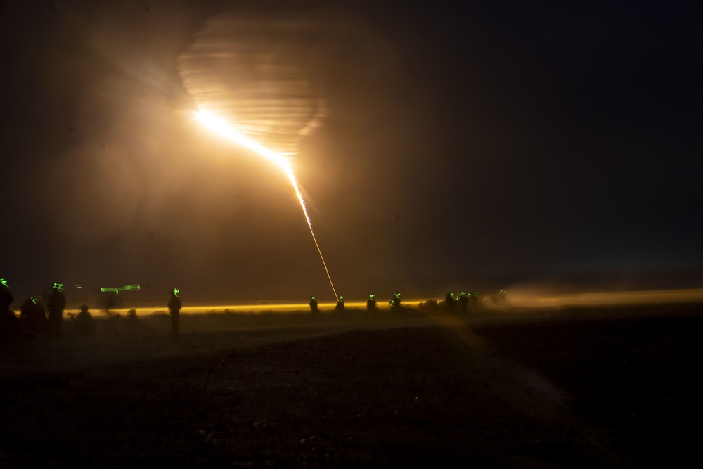 BLT 1/4 Marines, Sailors participate in Battalion assault
